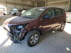 Salvage cars for sale at Kansas City, KS auction: 2014 Honda CR-V LX