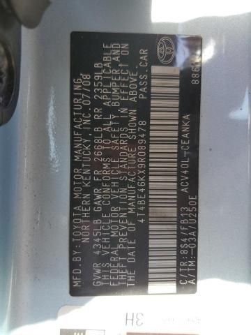 2009 Toyota Camry Base