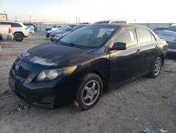 Salvage cars for sale from Copart Haslet, TX: 2009 Toyota Corolla Base