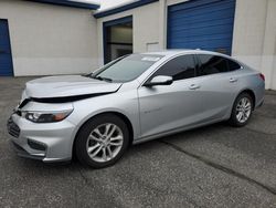 Chevrolet Malibu lt salvage cars for sale: 2018 Chevrolet Malibu LT