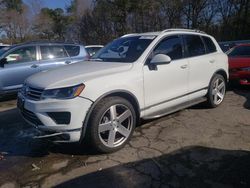 Volkswagen Touareg salvage cars for sale: 2016 Volkswagen Touareg Sport