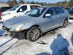 Salvage cars for sale from Copart Exeter, RI: 2003 Honda Accord EX