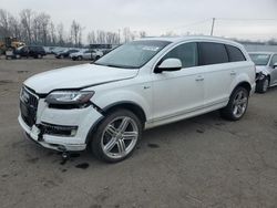 Salvage cars for sale at Portland, OR auction: 2015 Audi Q7 Premium Plus