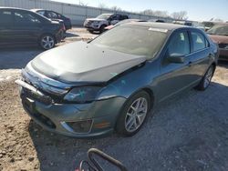 Salvage cars for sale at Kansas City, KS auction: 2011 Ford Fusion SEL