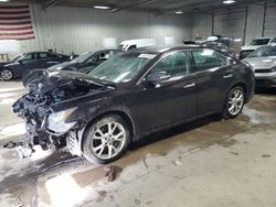 Salvage cars for sale at Franklin, WI auction: 2012 Nissan Maxima S