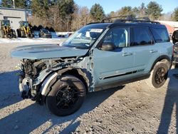 Salvage cars for sale at Mendon, MA auction: 2021 Ford Bronco Sport First Edition