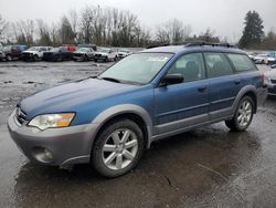 Salvage cars for sale at Portland, OR auction: 2006 Subaru Legacy Outback 2.5I