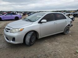 Toyota Corolla Base salvage cars for sale: 2012 Toyota Corolla Base