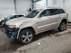 Salvage cars for sale at Ham Lake, MN auction: 2015 Jeep Grand Cherokee Overland