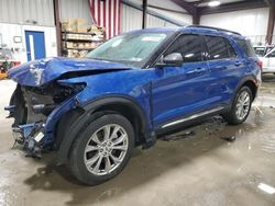 Salvage cars for sale at West Mifflin, PA auction: 2020 Ford Explorer XLT