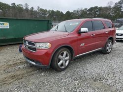 Dodge Durango Citadel Vehiculos salvage en venta: 2011 Dodge Durango Citadel