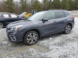 Salvage cars for sale at Gainesville, GA auction: 2021 Subaru Forester Limited