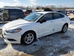 Salvage cars for sale at Louisville, KY auction: 2018 Ford Fusion SE