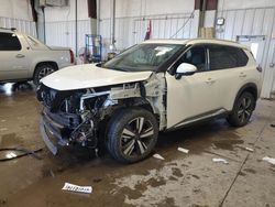 Salvage cars for sale at Franklin, WI auction: 2022 Nissan Rogue SL