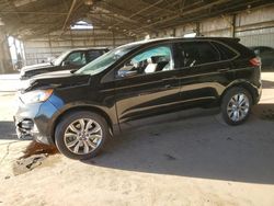 Ford Edge salvage cars for sale: 2020 Ford Edge Titanium