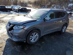 Salvage cars for sale at Marlboro, NY auction: 2015 Nissan Rogue S