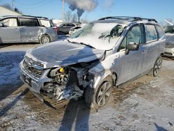 Salvage cars for sale at Pekin, IL auction: 2017 Subaru Forester 2.5I