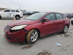 Salvage cars for sale at Grand Prairie, TX auction: 2014 Ford Focus SE