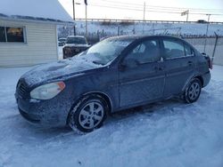 Salvage cars for sale at Northfield, OH auction: 2009 Hyundai Accent GLS