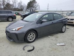 Salvage cars for sale at Mebane, NC auction: 2021 Toyota Prius Special Edition