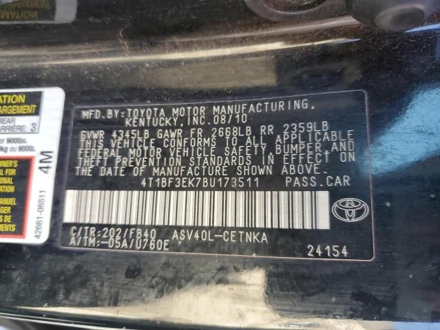 2011 Toyota Camry Base