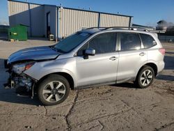 Salvage cars for sale at Tulsa, OK auction: 2018 Subaru Forester 2.5I Premium