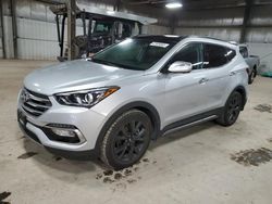 Salvage cars for sale at Des Moines, IA auction: 2017 Hyundai Santa FE Sport