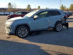 Salvage cars for sale at Gaston, SC auction: 2021 Toyota Rav4 XLE Premium