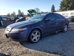 Acura salvage cars for sale: 2006 Acura 3.2TL