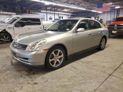 Infiniti salvage cars for sale: 2004 Infiniti G35