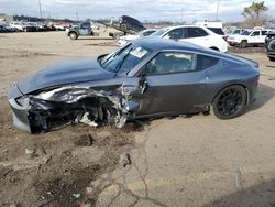 Salvage cars for sale at Woodhaven, MI auction: 2023 Nissan Z Performance