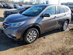 Salvage cars for sale at Chicago Heights, IL auction: 2015 Honda CR-V EX