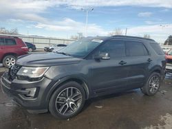 Salvage Cars with No Bids Yet For Sale at auction: 2016 Ford Explorer Sport