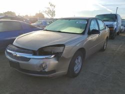 Carros salvage sin ofertas aún a la venta en subasta: 2005 Chevrolet Malibu LS