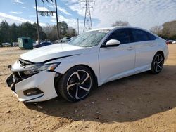 Salvage cars for sale at China Grove, NC auction: 2020 Honda Accord Sport