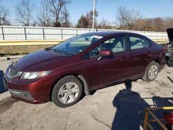 Salvage cars for sale at auction: 2014 Honda Civic LX