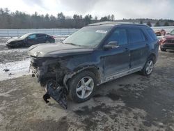 Salvage cars for sale at Windham, ME auction: 2016 Ford Explorer XLT