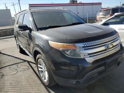 Salvage cars for sale at Bakersfield, CA auction: 2014 Ford Explorer XLT