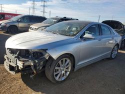 Salvage cars for sale at Elgin, IL auction: 2016 Lincoln MKZ Hybrid