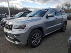 Salvage cars for sale from Copart East Granby, CT: 2016 Jeep Grand Cherokee Overland