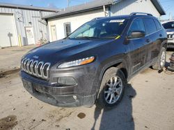 Salvage cars for sale at Pekin, IL auction: 2016 Jeep Cherokee Latitude