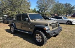 Salvage cars for sale at Ocala, FL auction: 2020 Jeep Gladiator Sport