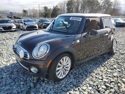 Salvage cars for sale from Copart Mebane, NC: 2010 Mini Cooper