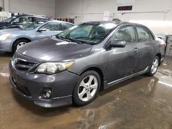 Salvage cars for sale from Copart Elgin, IL: 2012 Toyota Corolla Base