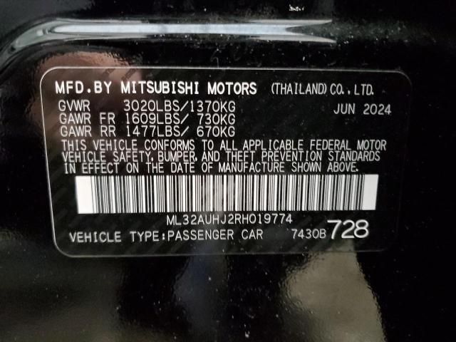 2024 Mitsubishi Mirage ES