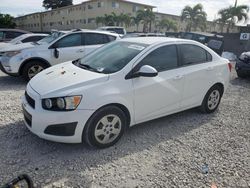 Chevrolet Sonic salvage cars for sale: 2015 Chevrolet Sonic LS