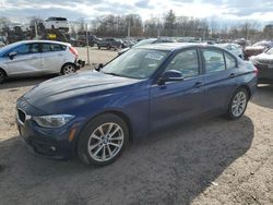 Salvage cars for sale from Copart Chalfont, PA: 2018 BMW 320 XI