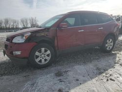 Salvage cars for sale at auction: 2012 Chevrolet Traverse LT