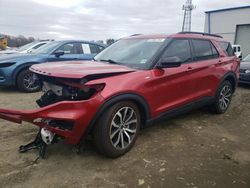 Salvage cars for sale at Windsor, NJ auction: 2022 Ford Explorer ST-Line