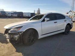 Salvage cars for sale at Hayward, CA auction: 2013 Lexus LS 460